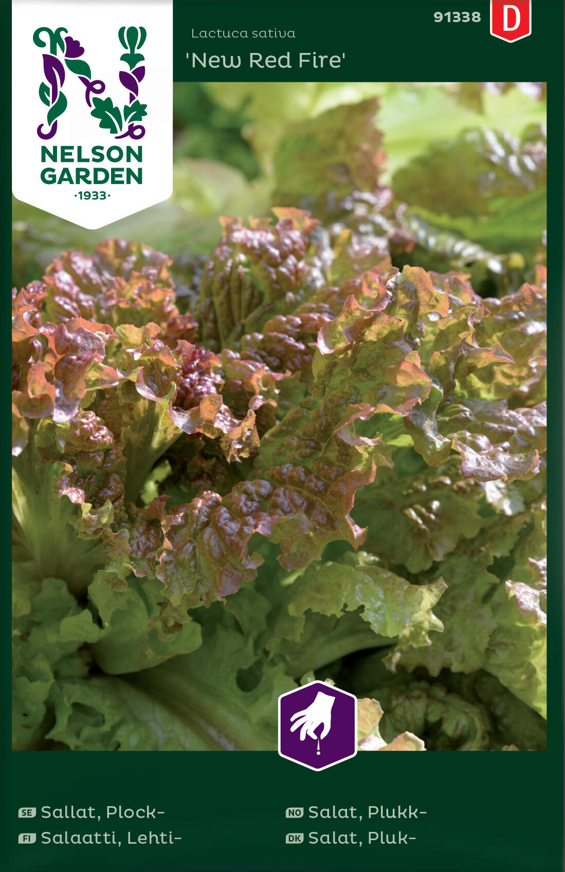 Plocksallat New Red Fire