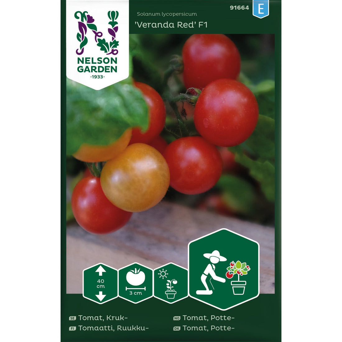 Tomat Kruk- Veranda Red F1