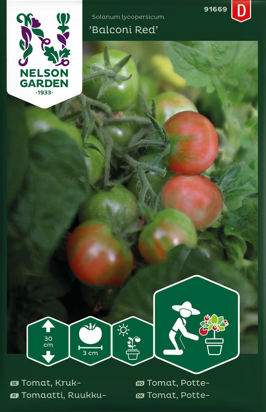 Tomat Kruk- Balconi Red