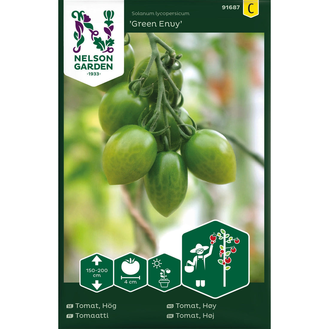 Tomat Hög Green Envy