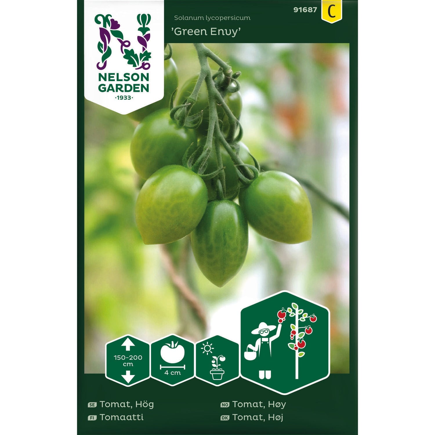 Tomat Hög Green Envy