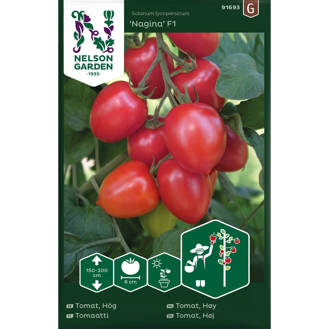 Tomat Hög Nagina F1