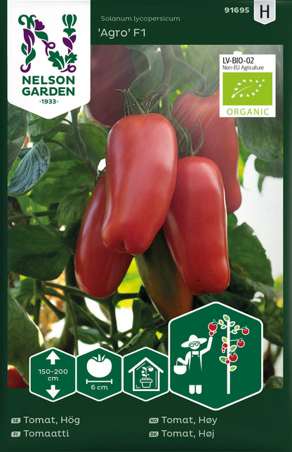 Tomat Hög Agro F1 Organic
