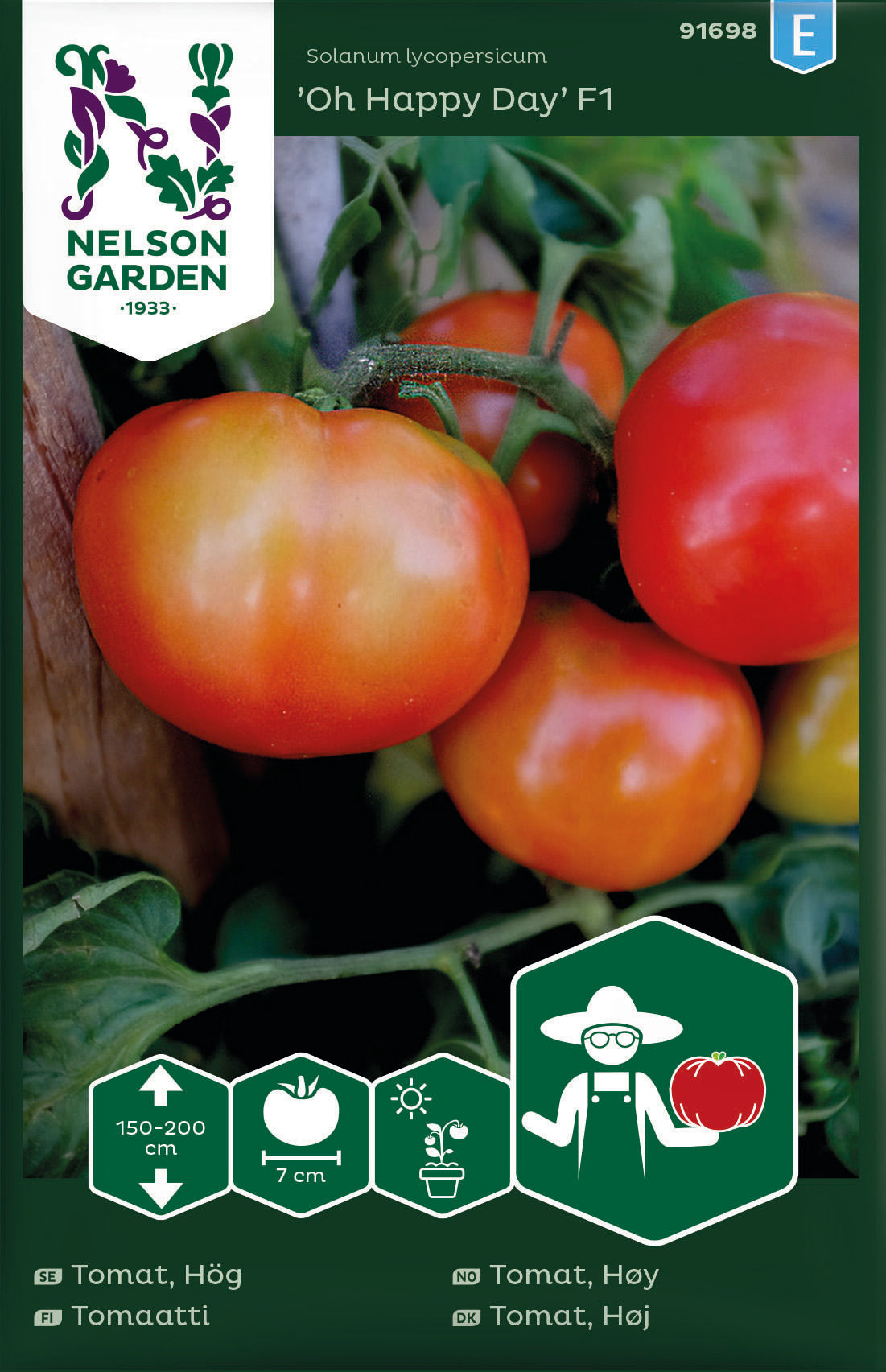Tomat Hög Oh Happy Day F1