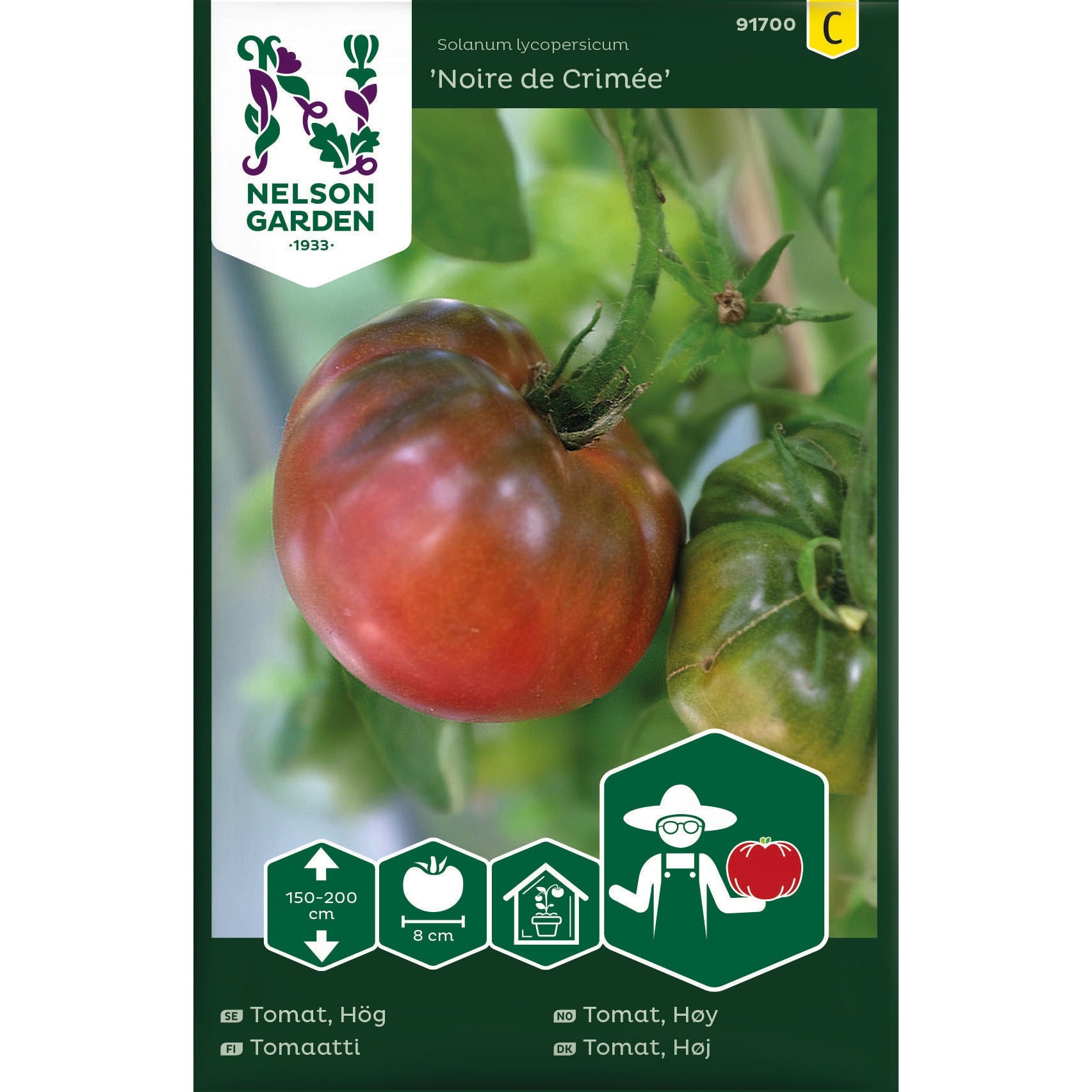 Tomat Hög Noire de Crimée