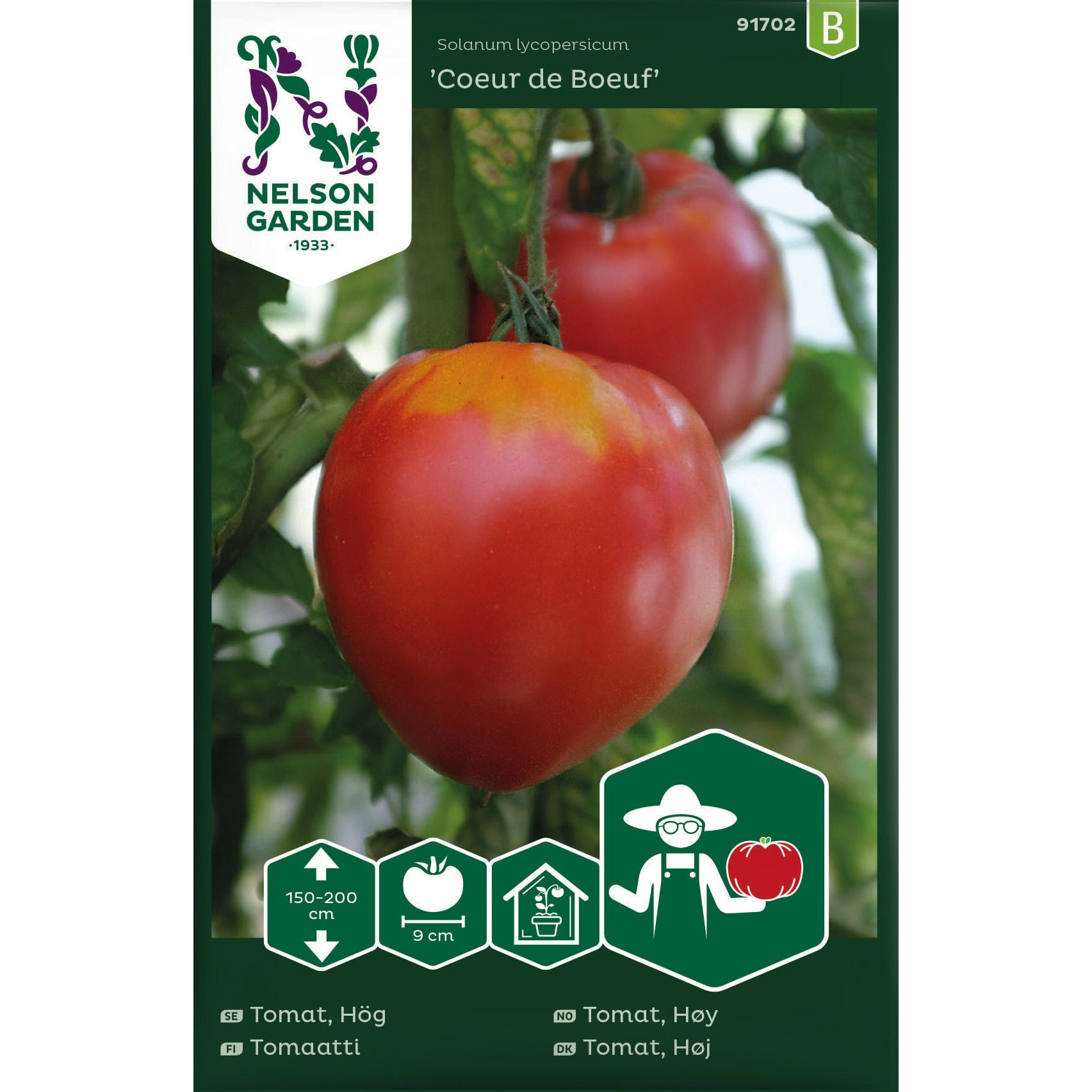 Tomat Hög Coeur de Boeuf