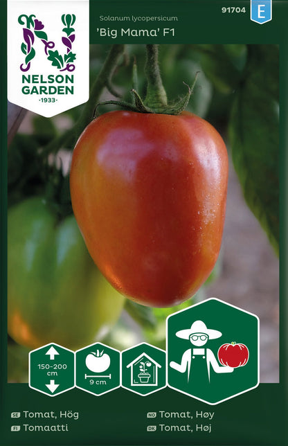 Tomat Hög Big Mama F1