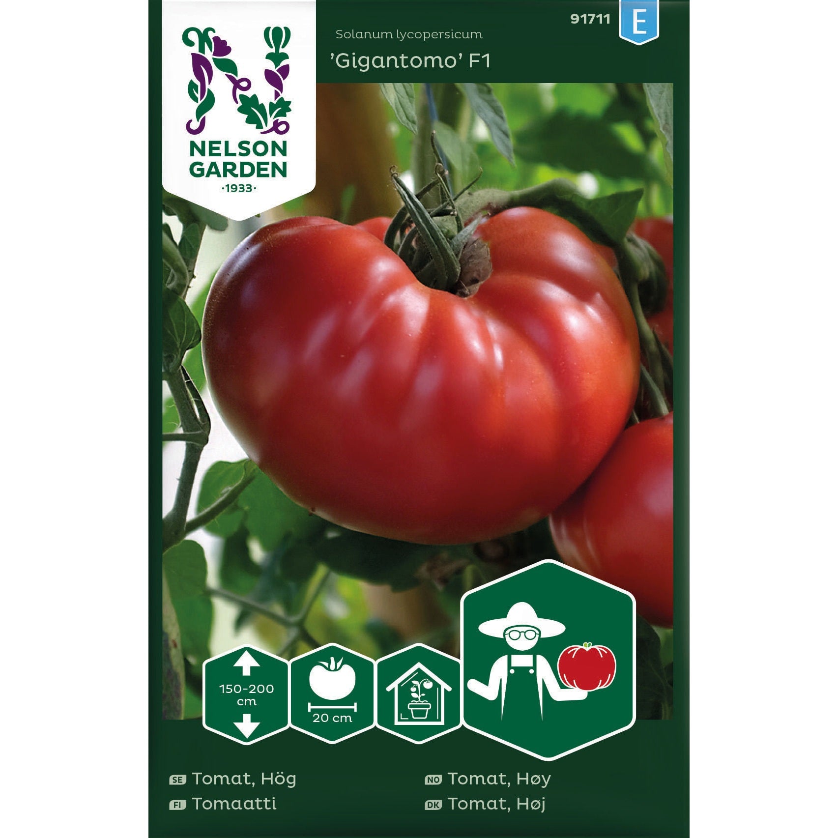 Tomat Hög Gigantomo F1