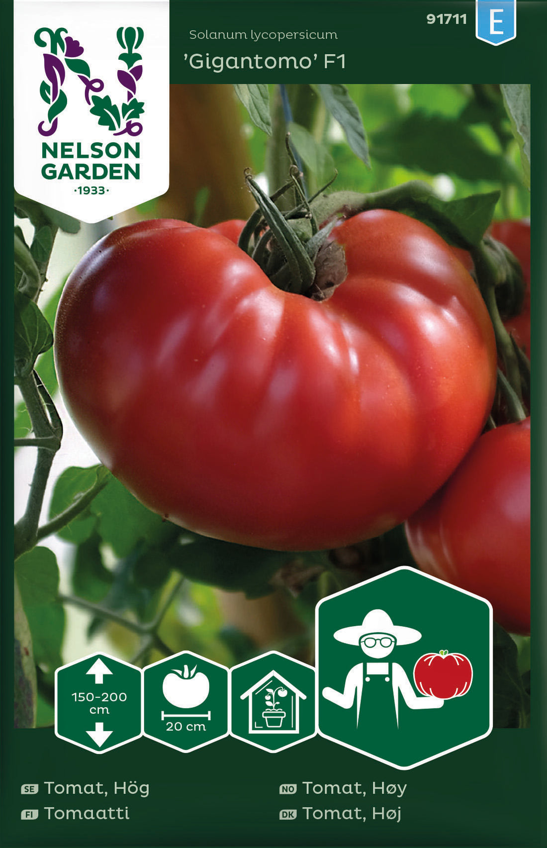 Tomat Hög Gigantomo F1