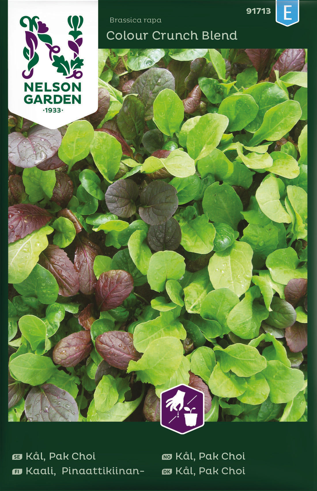 Kål, Pak Choi Colour Crunch Blend