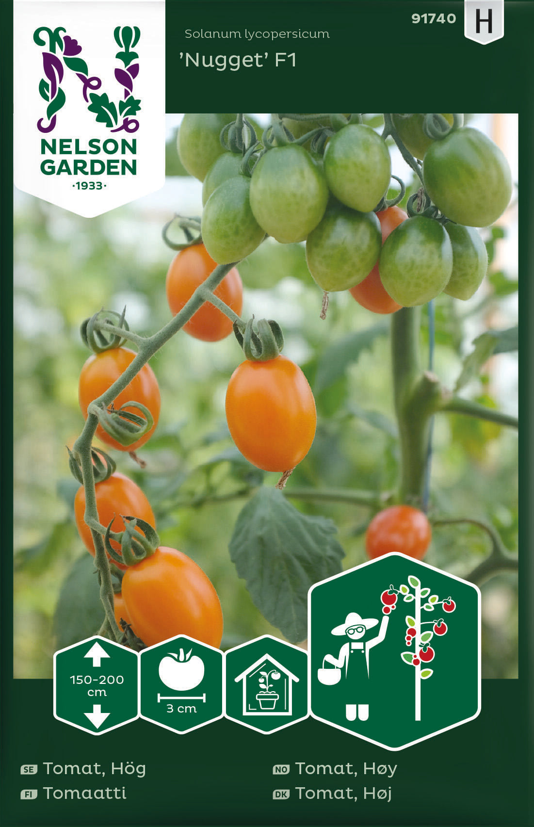 Körsbärstomat Nugget F1