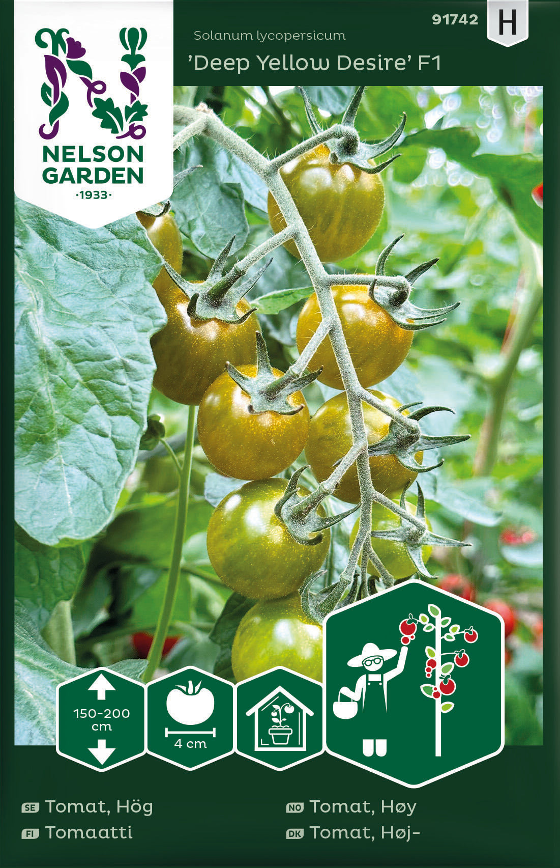 Körsbärstomat Deep Yellow Desire F1