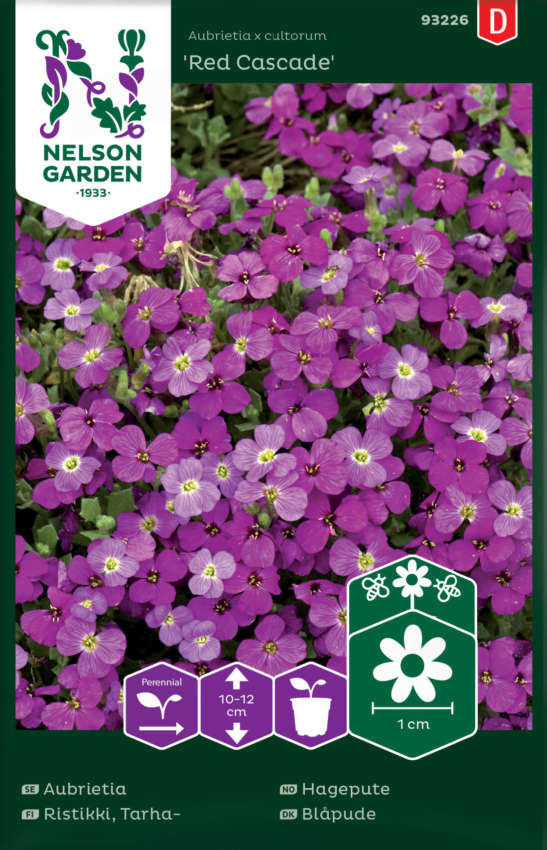 Aubrietia Red Cascade