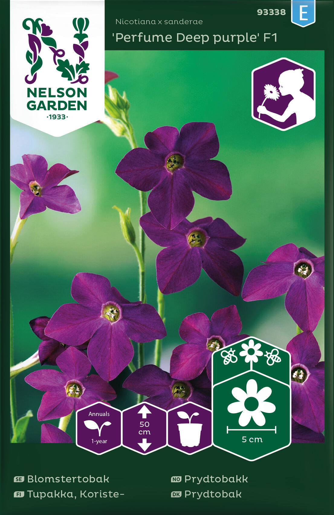 Blomstertobak Perfume Deep Purple F1