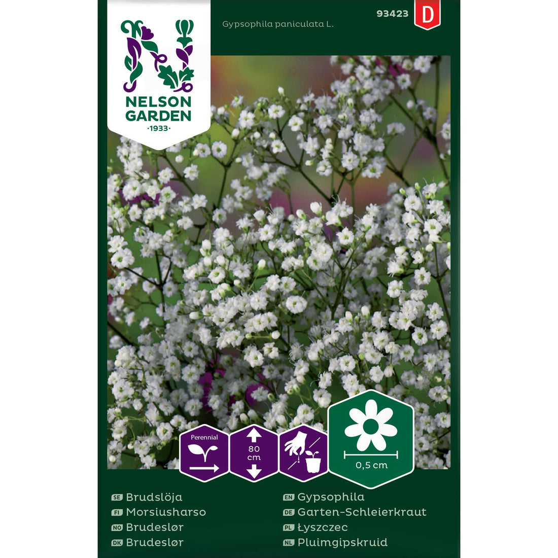 Brudslöja Enkel vit