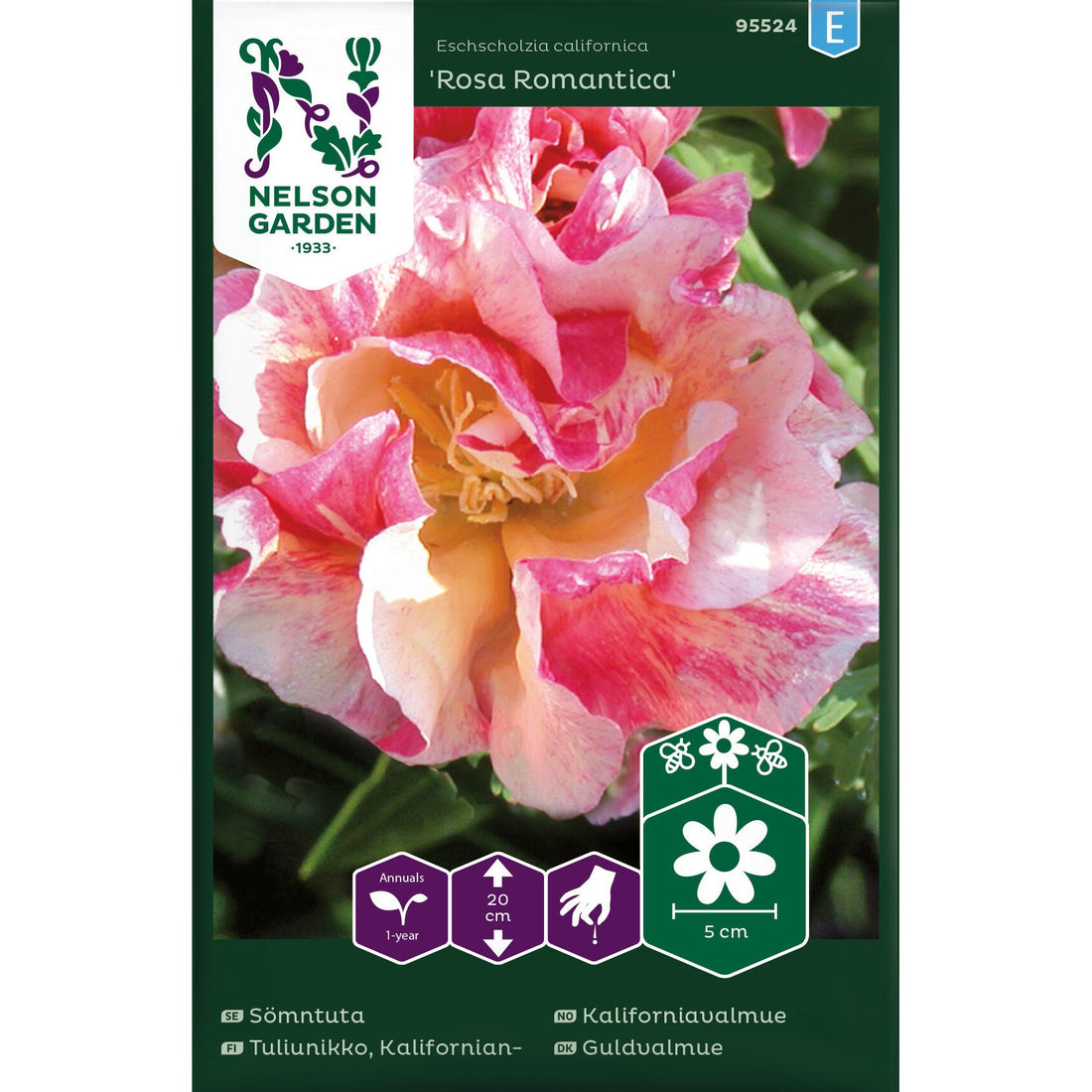 Sömntuta Rosa Romantica