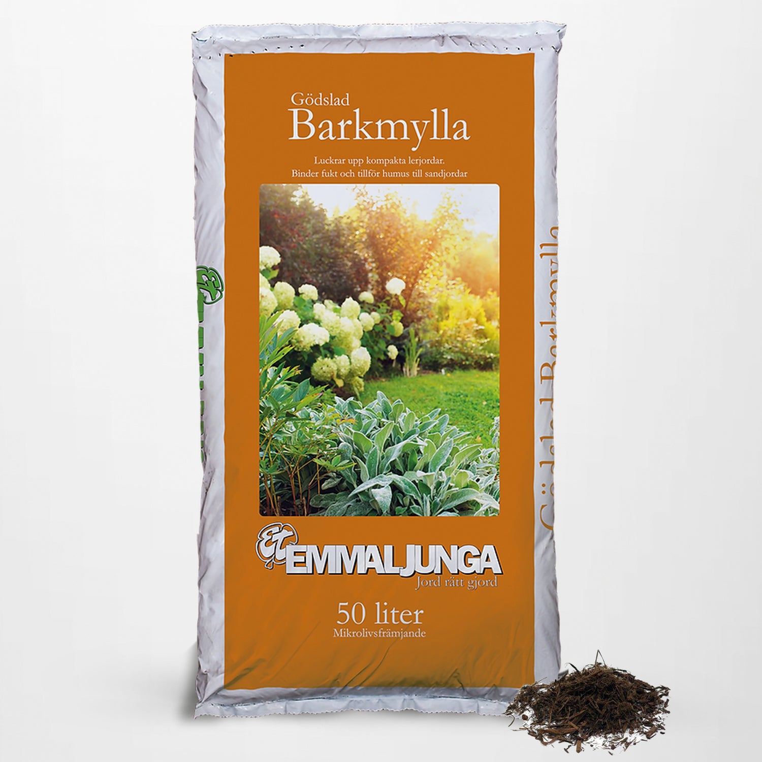Emmaljunga Gödslad Barkmylla 50L - Helpall 39st