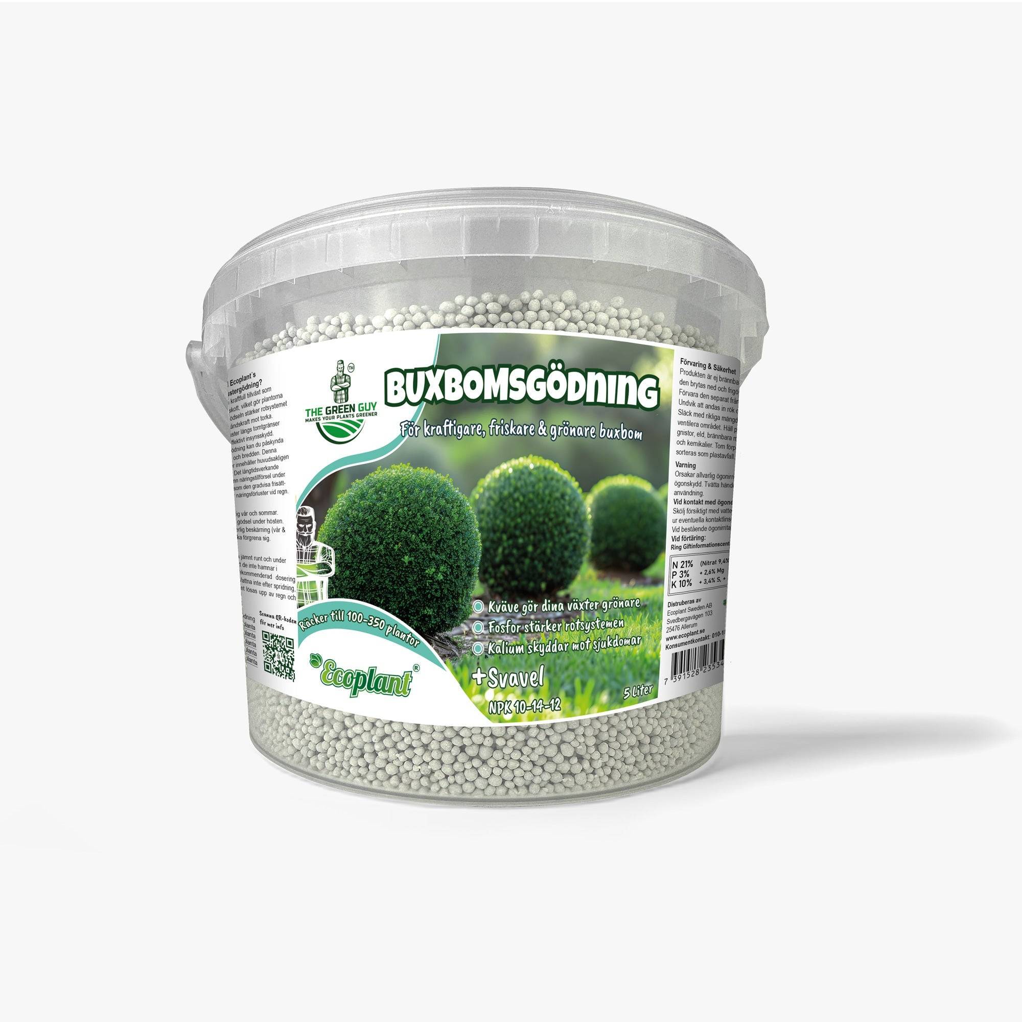 Köp Buxbomsgödning - 6kg - Fri frakt Ecoplant Sweden AB Gödsel