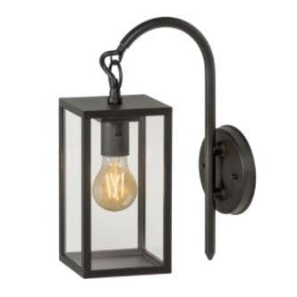 Svart Vägglampa LED COLUMBA