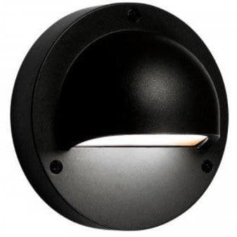 Svart LED Vägglampa DEIMOS