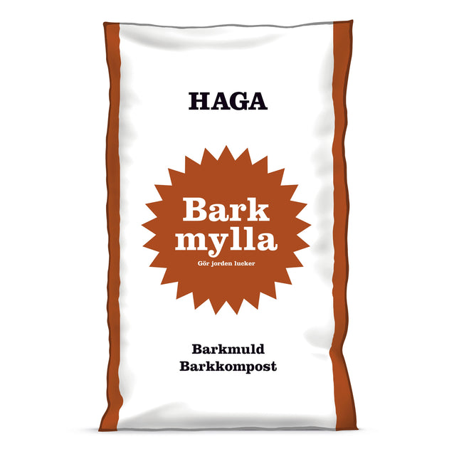 Hasselfors Haga barkmylla, säck 40 liter