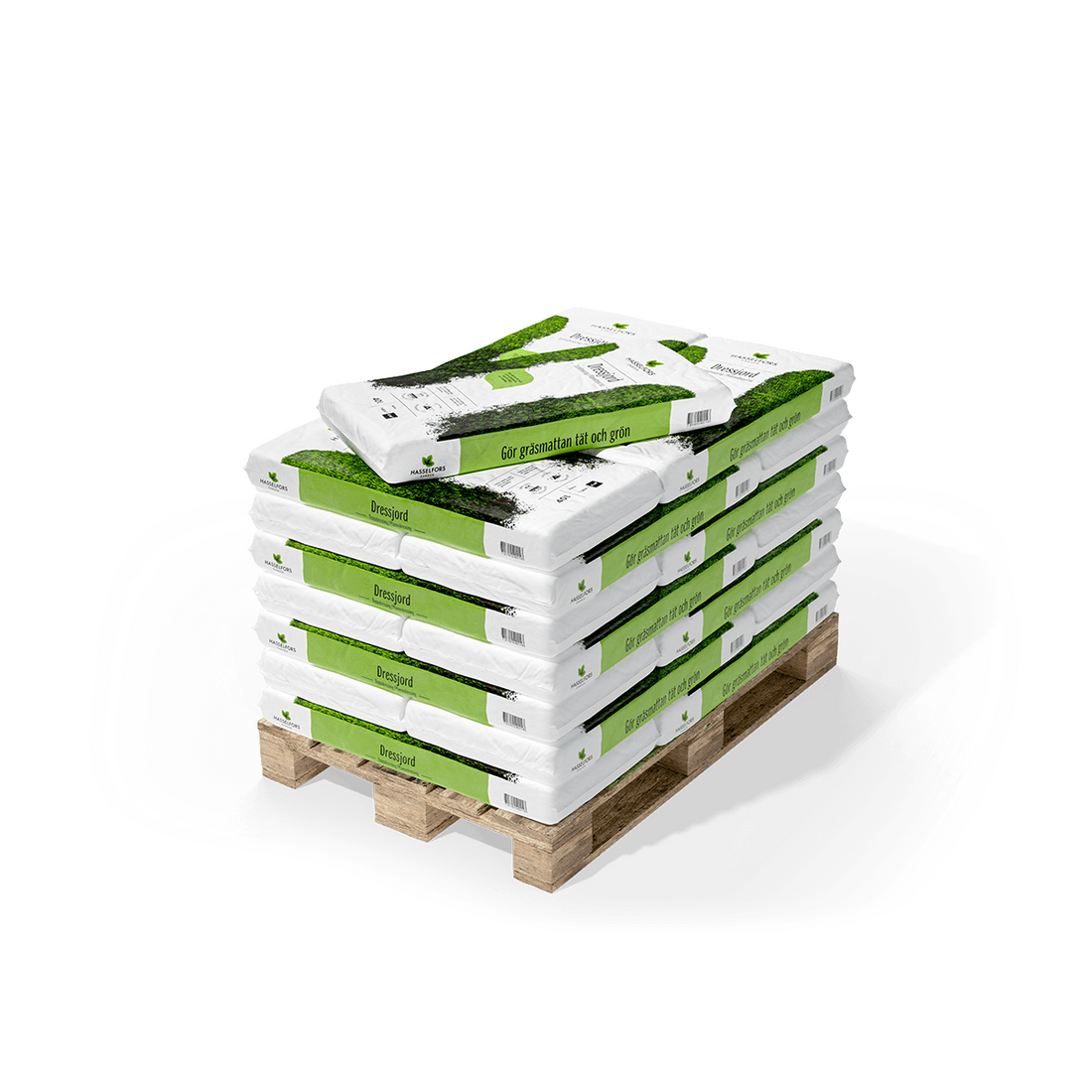 Hasselfors dressjord, 40 liter, 24st, 960 liter, Halvpall