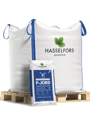 Hasselfors P-soil, 1500 litraa, Iso pussi, Ilmainen kotiinkuljetus