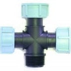 Kollektor T-korsning 1" GW/GW/GW/GZ