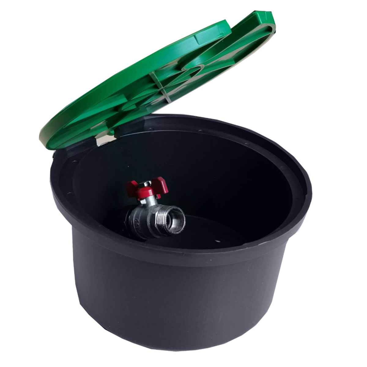 Rain Bird Rund ventilbox med kulventil