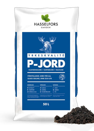 Hasselfors P-jord, 50 liter