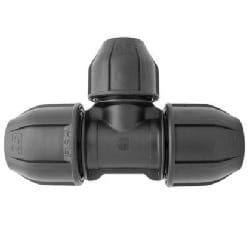 PE T-KOPPLING 32x25x32 Reduceringskoppling