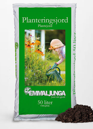 Emmaljunga Plantejord 50L - Hel palle 39stk - Gratis fragt