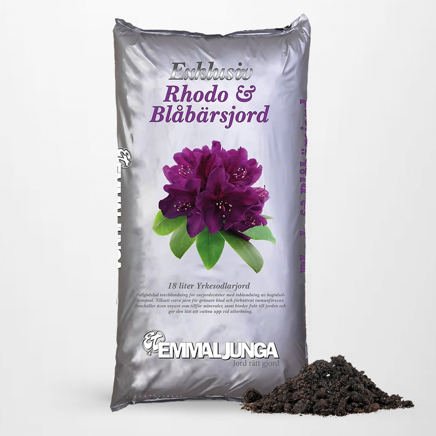 Emmaljunga Exklusiv Rhodo- &amp; Blåbärsjord 18L