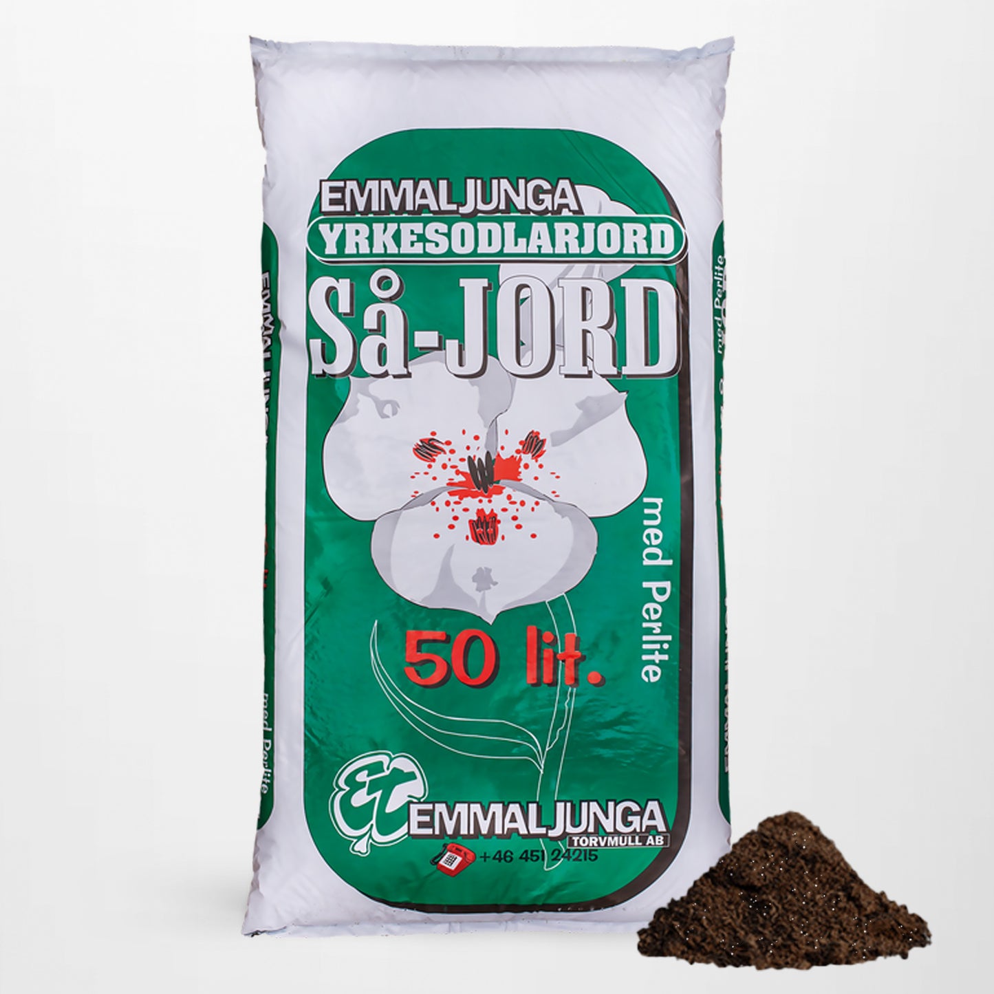 Emmaljunga Såjord med Perlite 50L - Helpall 39st