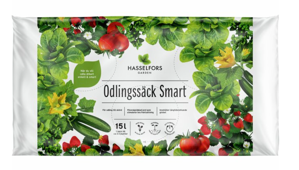 Hasselfors odlingssäck 15 L x 51 st