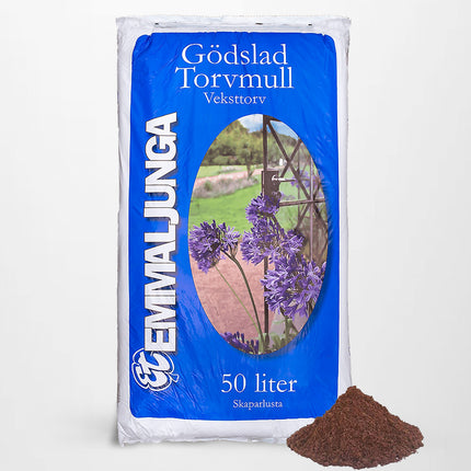 Emmaljunga Gödslad Torvmull 50L - Helpall 39st - Fraktfri