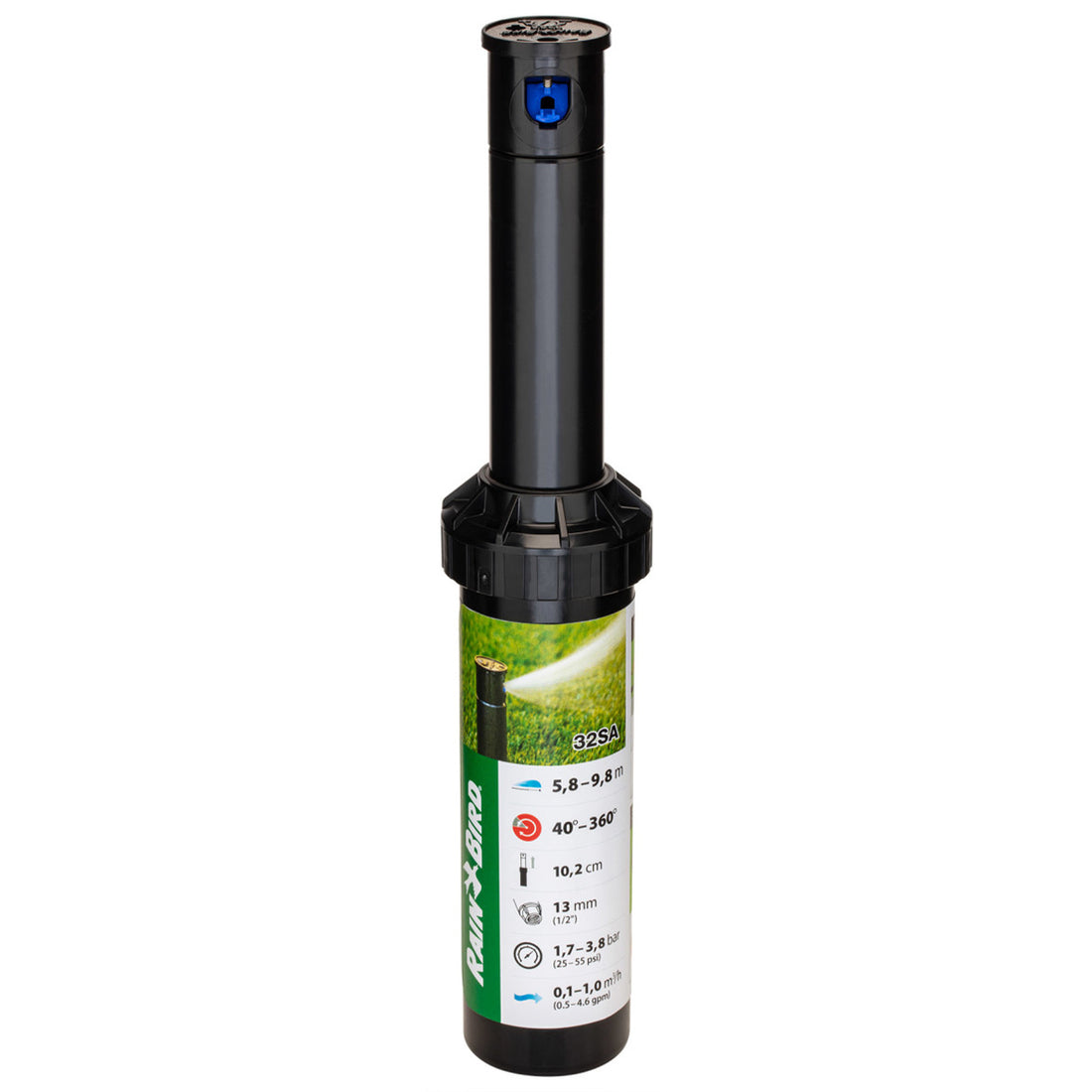 Rain Bird 32SA – Pop-up rotor med 9,7 m räckvidd