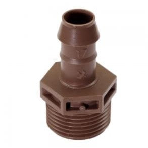 Rakt Koppling 17 mm för Droppslang XFF-MA-075