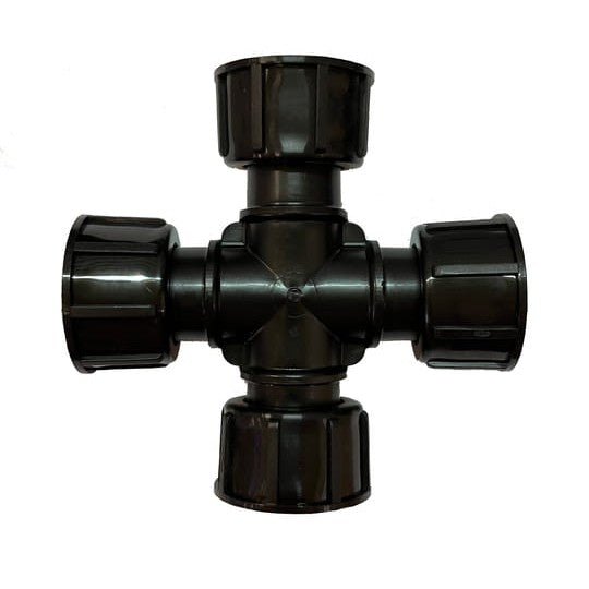 Kollektor Korsning F-F-F-F 1" för Effektiv Anslutning