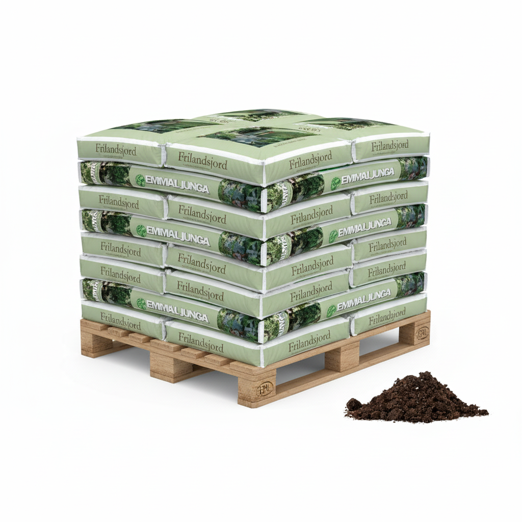 Emmaljunga Frilandsjord 50L helpall 39 säckar