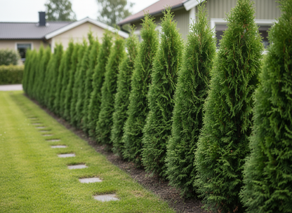 Thuja Smaragd 160-180 - Rotklump - LQ