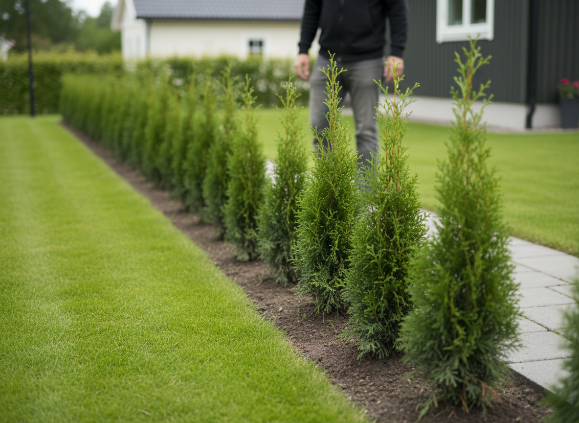 Thuja Smaragd 80-100 - Krukodlad C5 - LQ