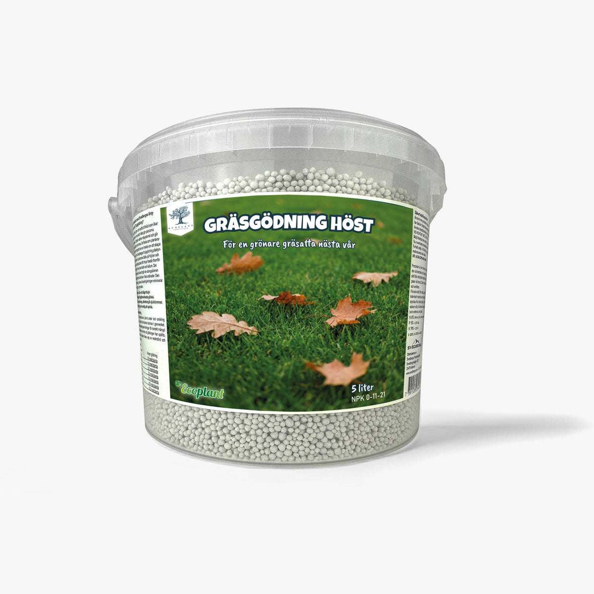Ecoplant Gräsgödning Höst 5 liter NPK 0-11-21