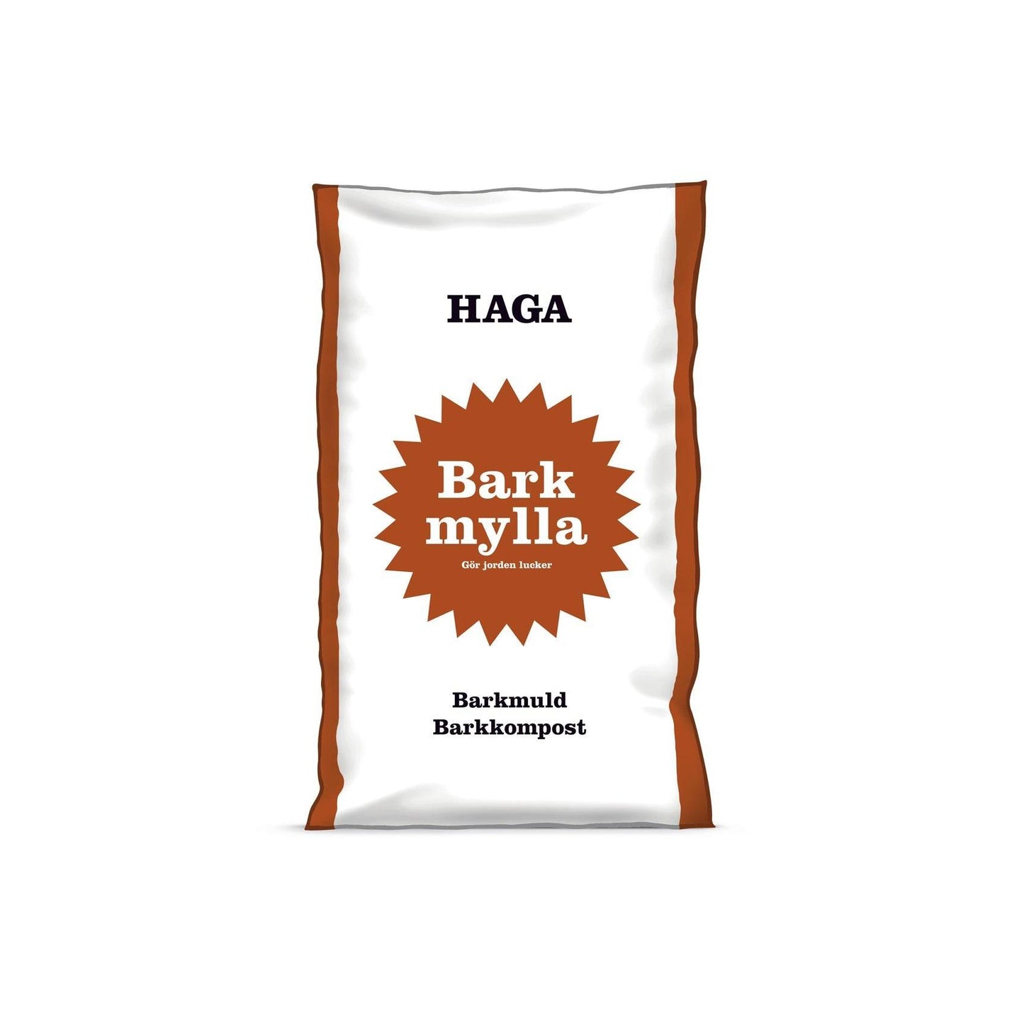 Hasselfors Haga Barkmylla - Näringsrik planteringsjord med barkinblandning för trädgårdsrabatter och perenna växter