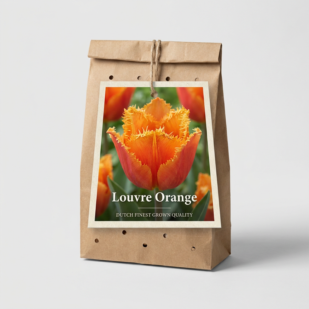 Tulpan Louvre Orange 7-pack