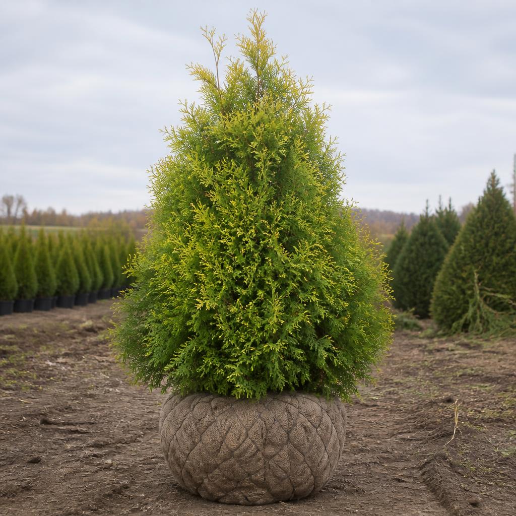 Thuja King of Brabant rotklump 160-200 cm i outlet-kvalitet