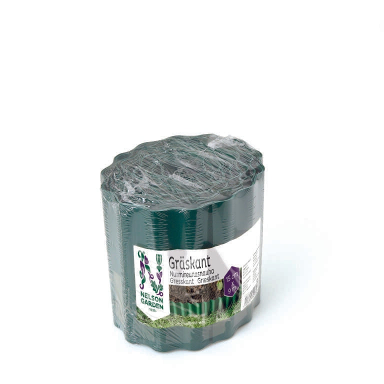 Gräskant grön 15cm x 9m
