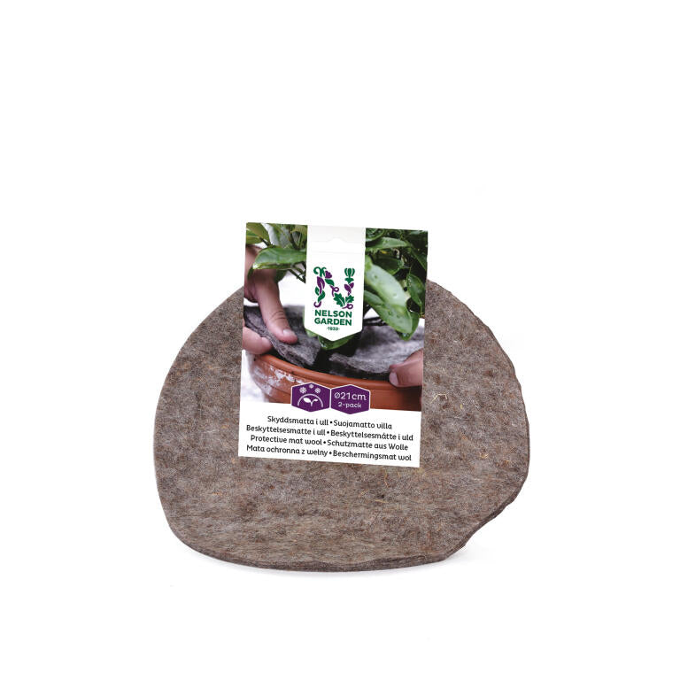 Skyddsmatta ull Ø21cm 2st
