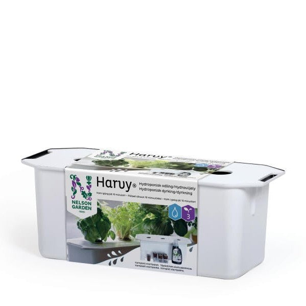 Hydroponisk odling Harvy 3 vit kit