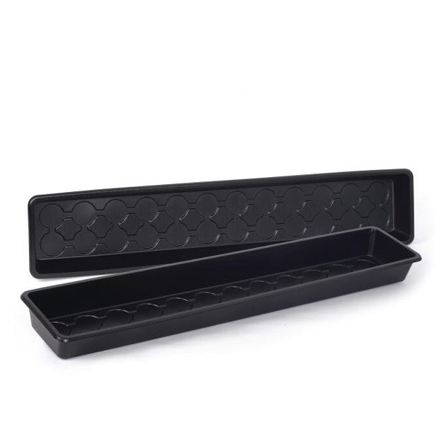 Odlingstråg svart, 14x67 cm